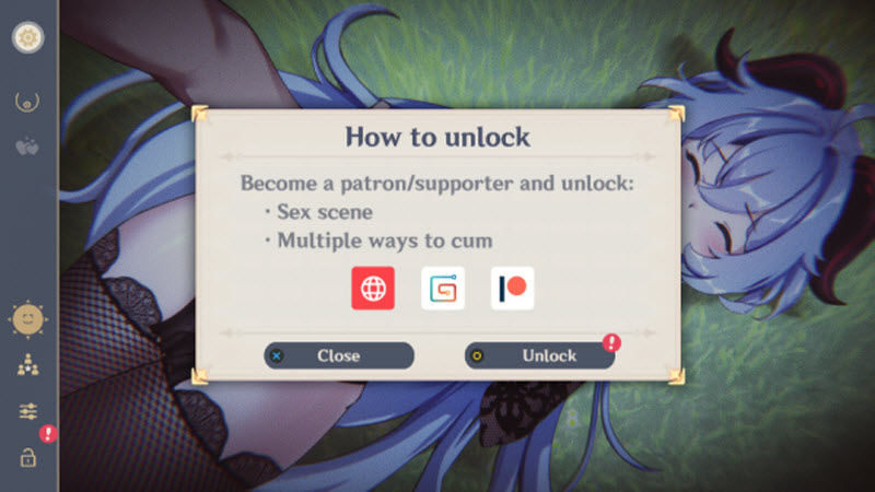 甘雨触摸游戏截图3